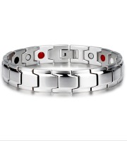 VN Titanium silver Bracelet B-25